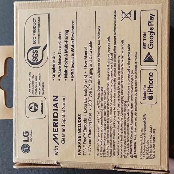 LG TONE Free earbuds - Picture 4 of 4